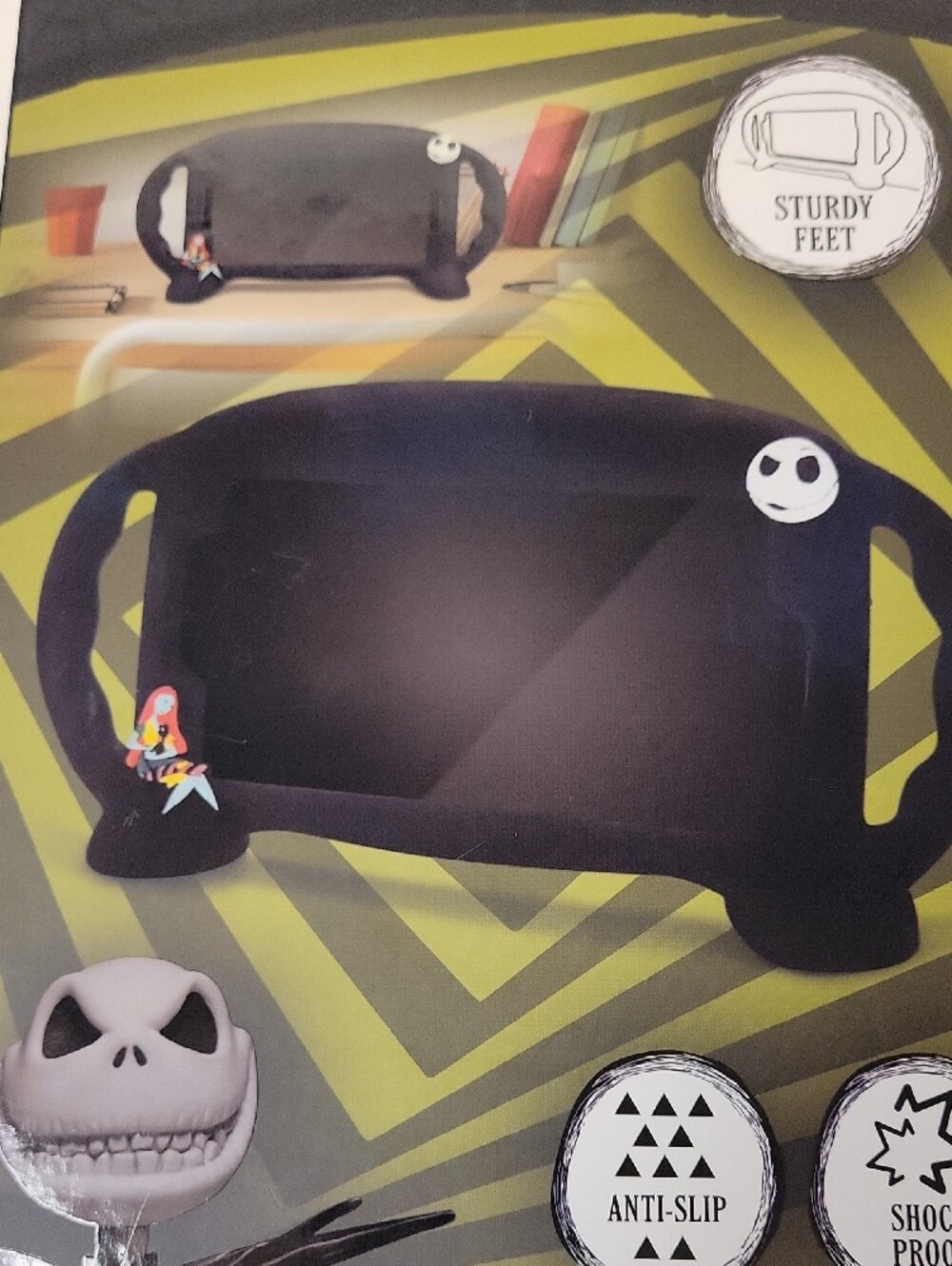 Silicone Tablet Case for 7-8" Tablets - Black, The Nightmare Before Christmas - Picture 4 of 4